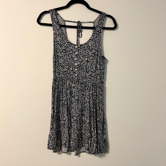 Navy floral dress | Size small | - Picture 1 of 3